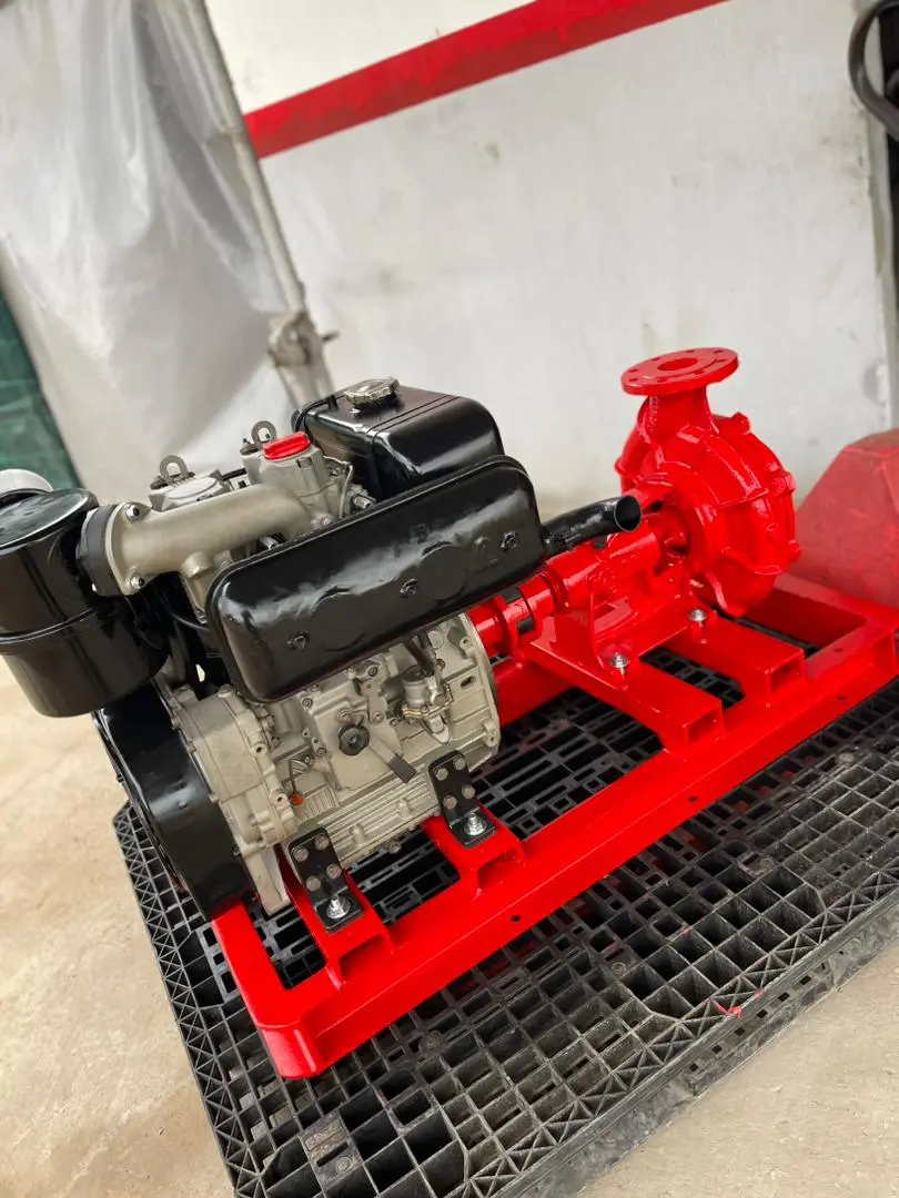MOTOPOMPE DIESEL LOMBERDINI 2CYLINDRES AVEC POMPE ROVATTI - 1
