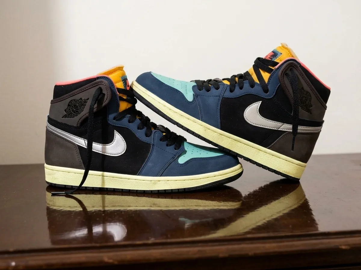 Air Jordan 1 High Multicolor Pointure 40 — Comme Neuve