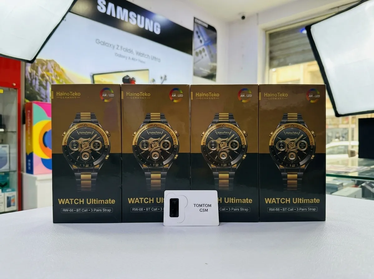 Montre Connectee Haino Tecko RW68 — AMOLED GPS