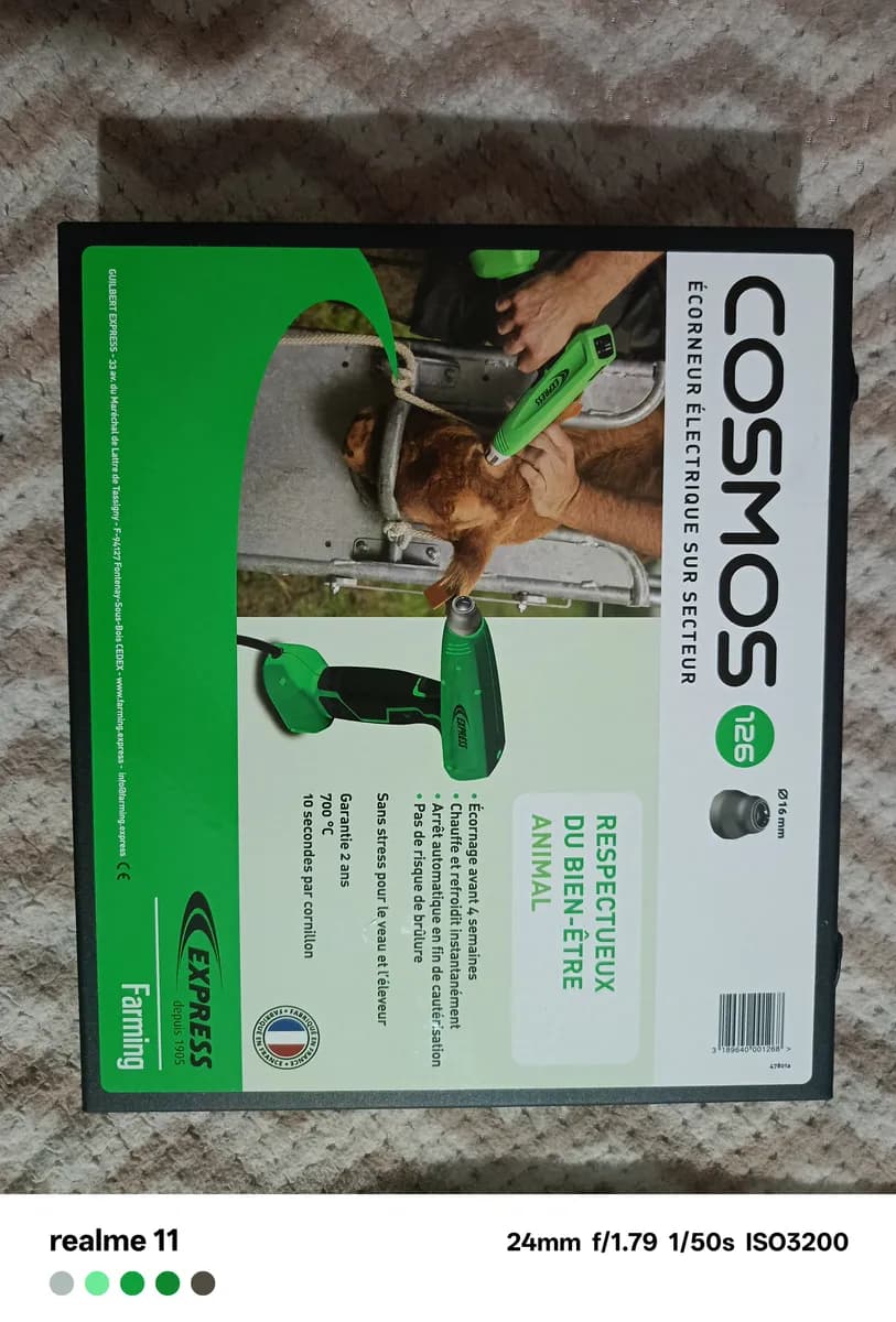 Pistolet d'écornage veaux - 1